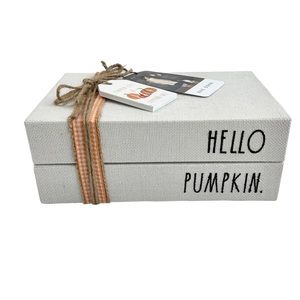 NWT Rae Dunn Decorative Faux Fall Books